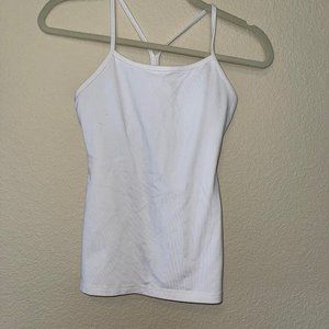 Lululemon Power Y tank in white